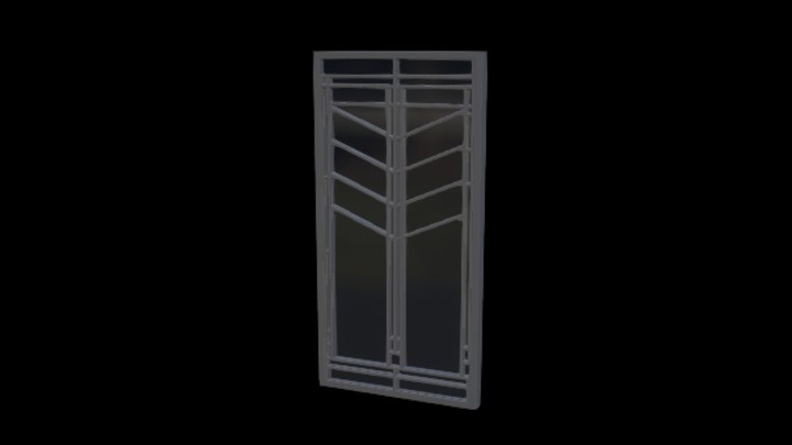 UE项目资源_模型资源_玻璃窗003