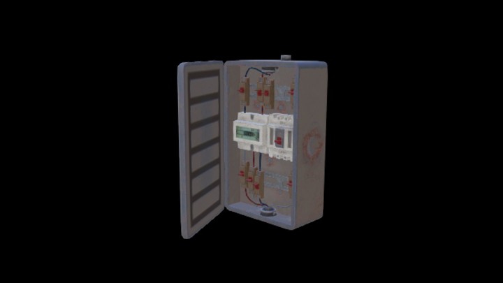 UE项目资源_模型资源_电箱104