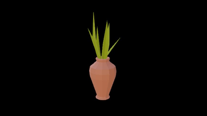 UE项目资源_模型资源_盆栽105