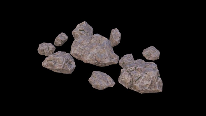 UE项目资源_模型资源_石头458