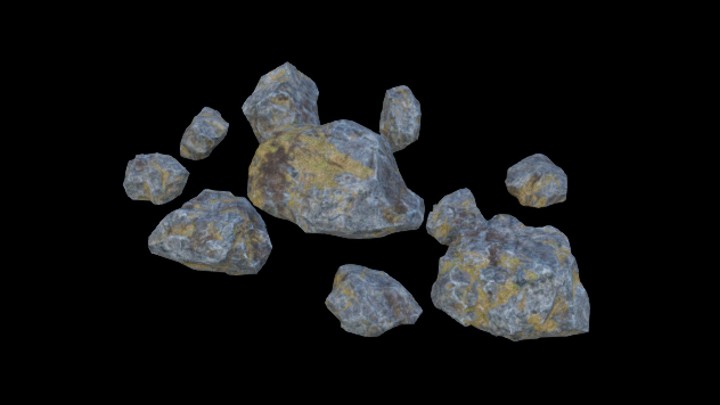 UE项目资源_模型资源_石头459