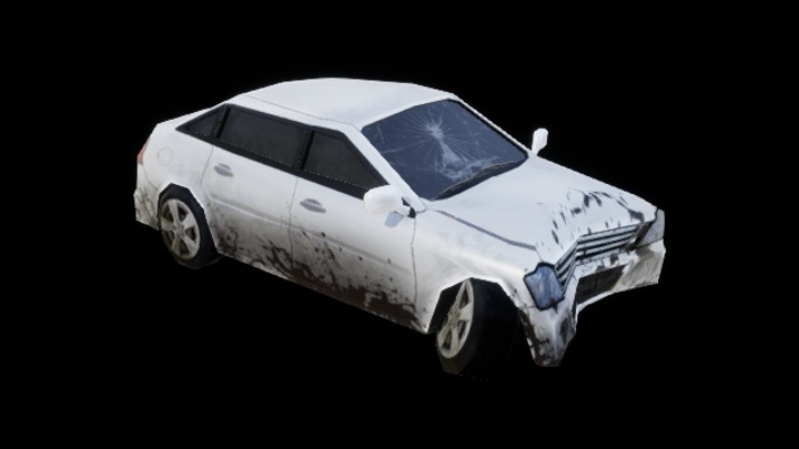 UE项目资源_模型资源_破损车001
