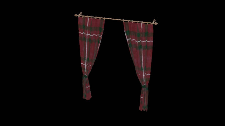 UE项目资源_模型资源_窗帘107