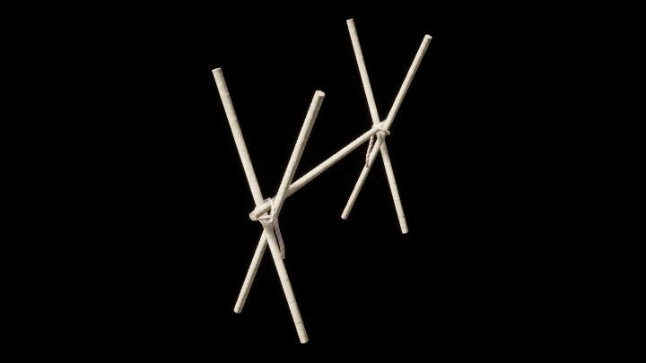 UE项目资源_模型资源_竹竿005