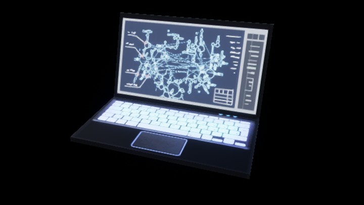 UE项目资源_模型资源_笔记本016