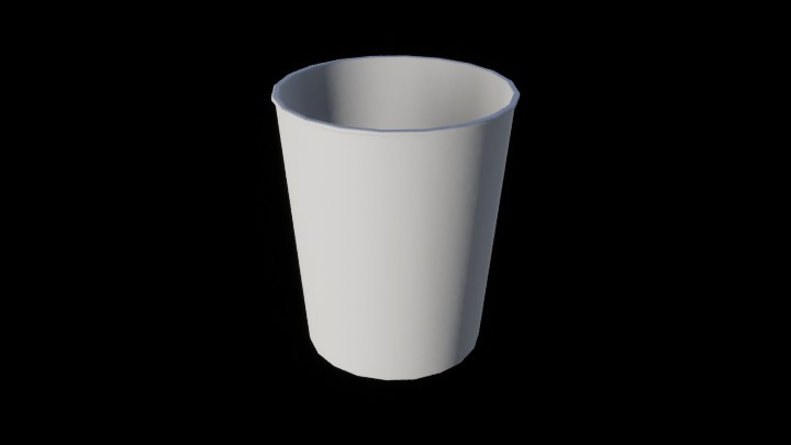 UE项目资源_模型资源_纸杯003