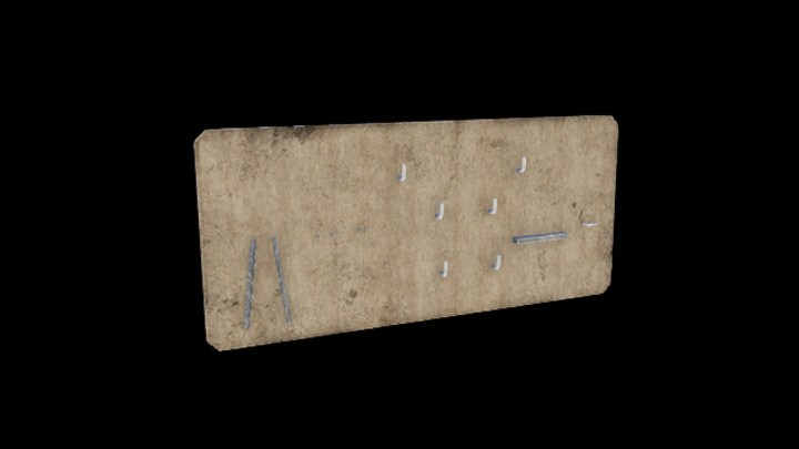 UE项目资源_模型资源_置物架035