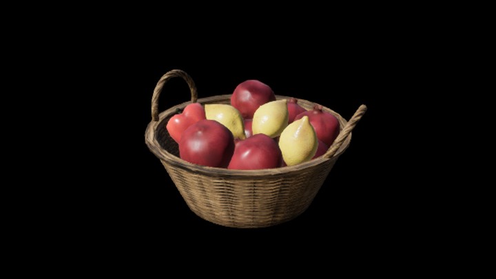 UE项目资源_模型资源_置物篮002