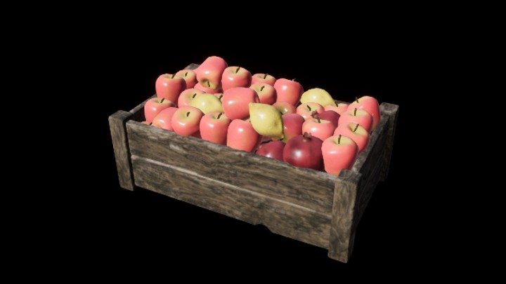 UE项目资源_模型资源_置物篮003