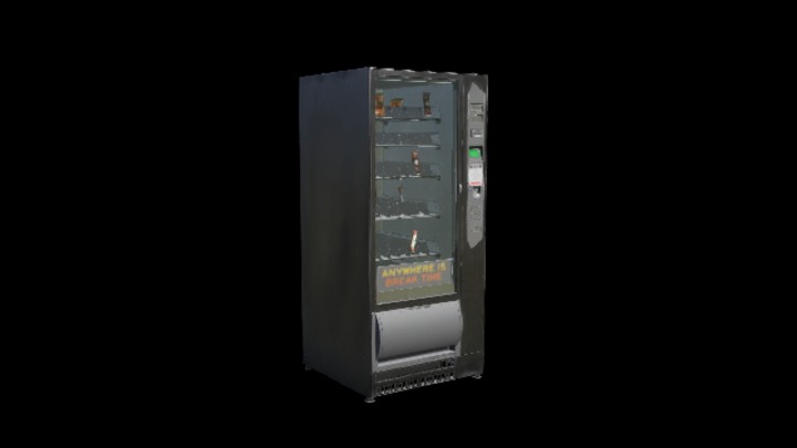 UE项目资源_模型资源_自助售货机004