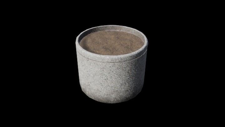 UE项目资源_模型资源_花盆074