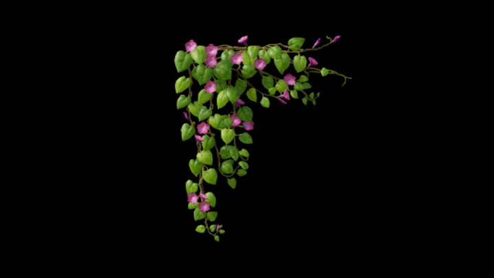 UE项目资源_模型资源_藤蔓032