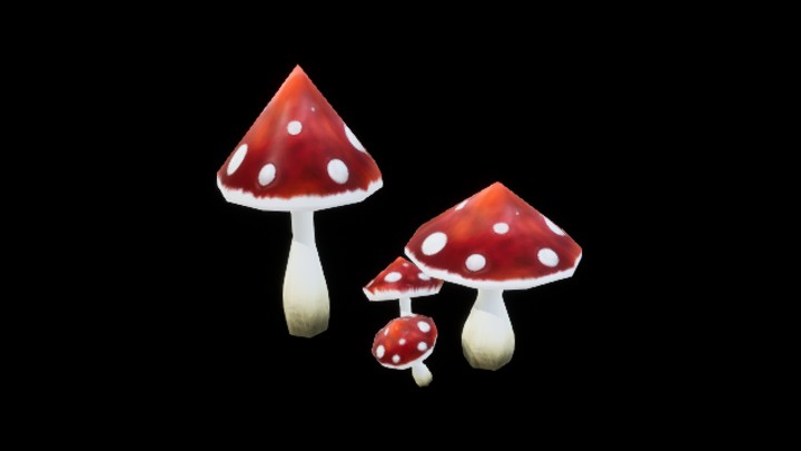 UE项目资源_模型资源_蘑菇112