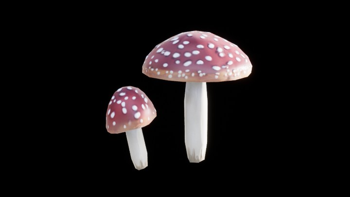 UE项目资源_模型资源_蘑菇178