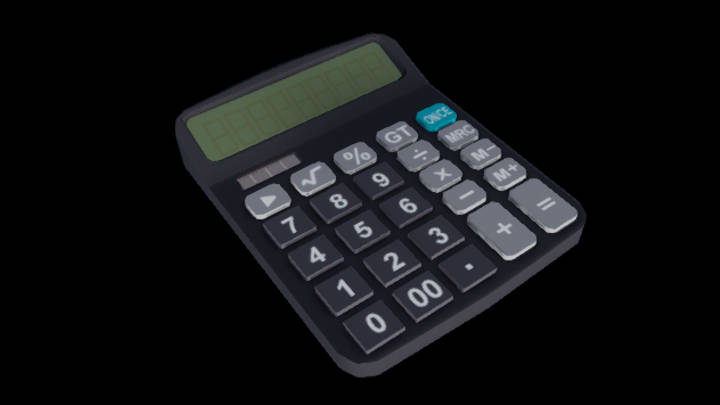 UE项目资源_模型资源_计算器006