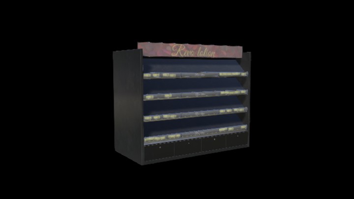 UE项目资源_模型资源_货架014