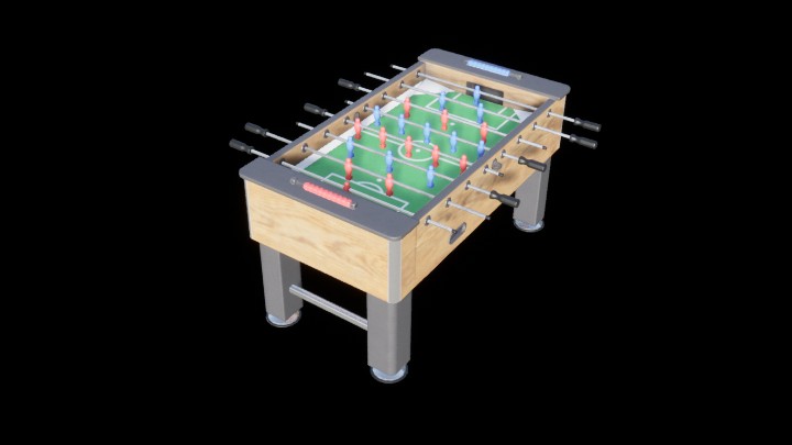 UE项目资源_模型资源_足球游戏桌001