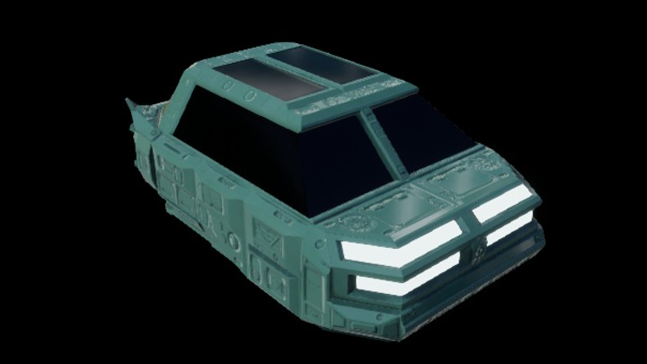 UE项目资源_模型资源_车029