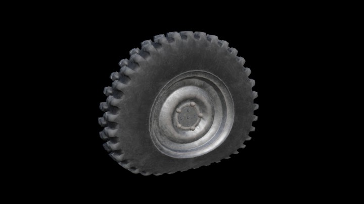 UE项目资源_模型资源_轮胎056