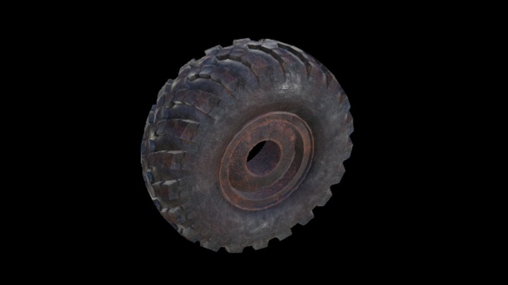 UE项目资源_模型资源_轮胎090