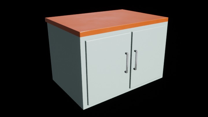 UE项目资源_模型资源_铁柜子001