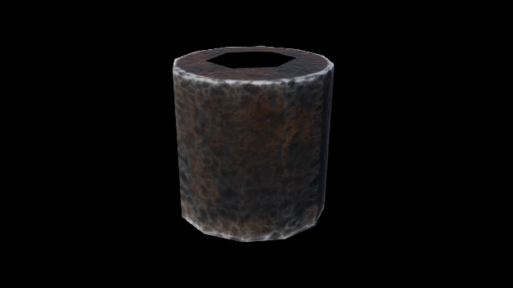 UE项目资源_模型资源_铁柱006