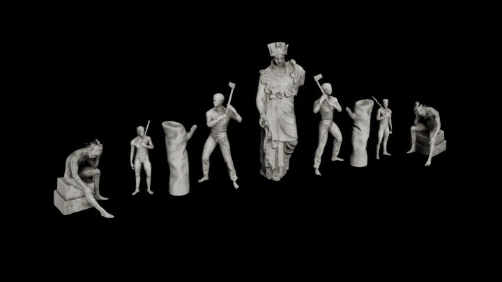 UE项目资源_模型资源_雕塑023