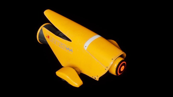 UE项目资源_模型资源_飞船002