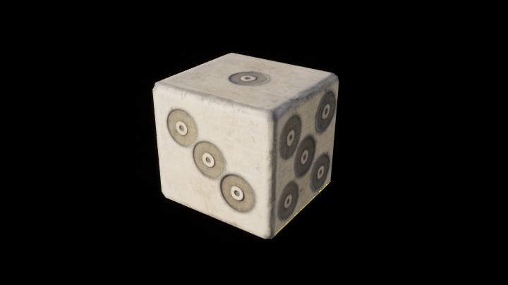 UE项目资源_模型资源_骰子008