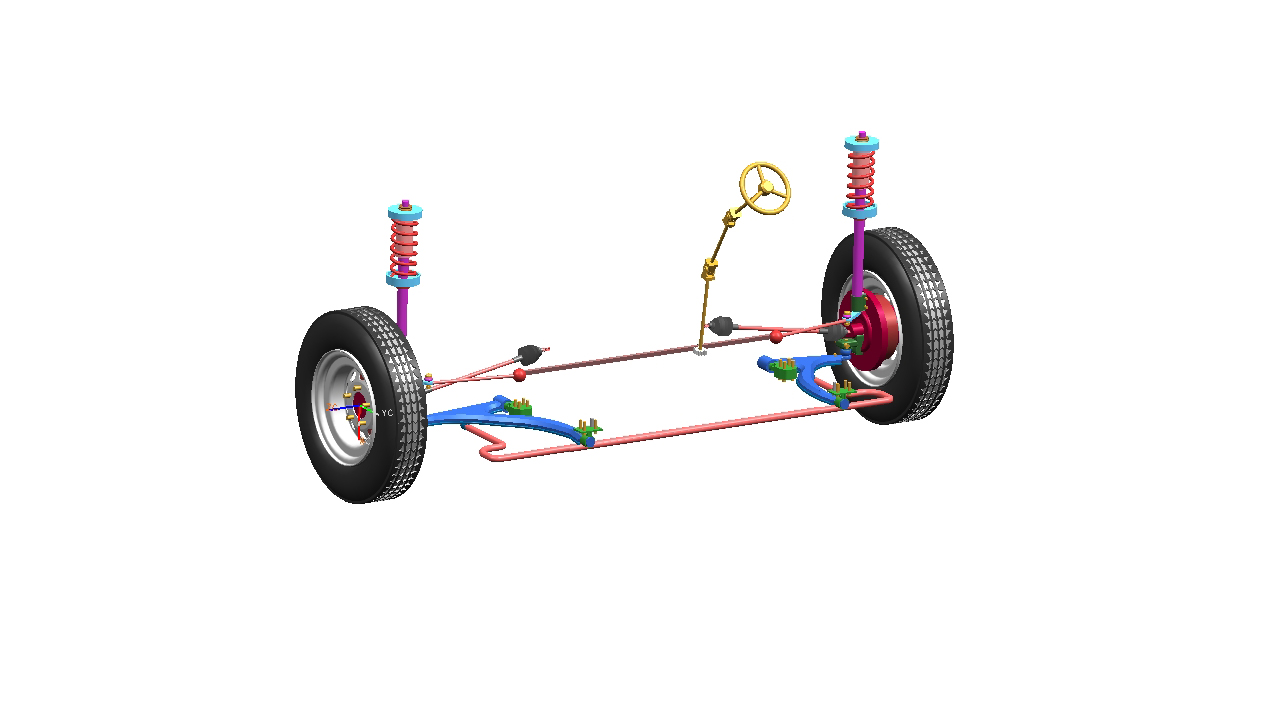 X_T_汽车转向系统001