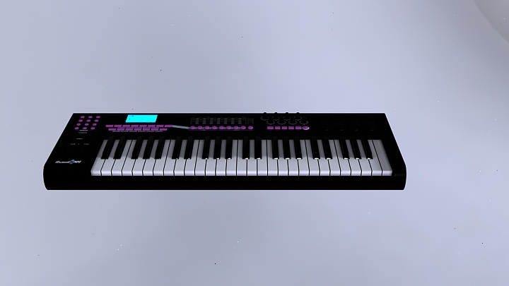 渲染模型_乐器004