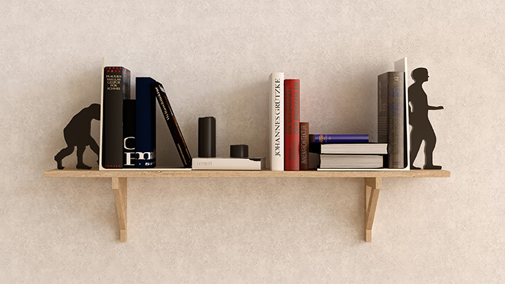 渲染模型_书架013