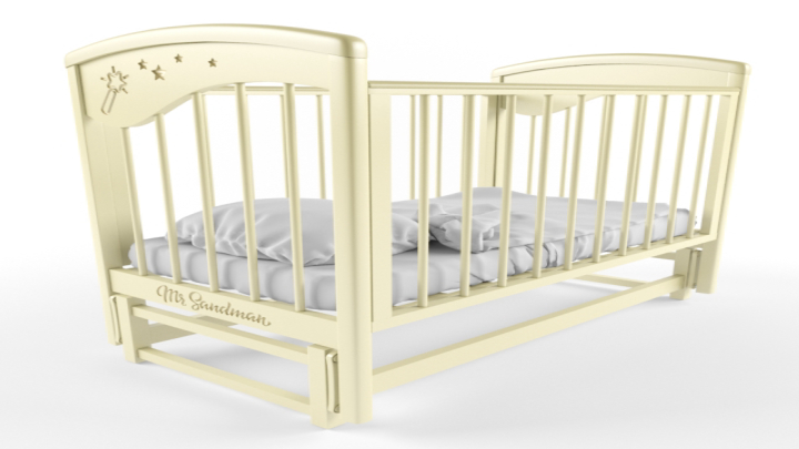 渲染模型_儿童床002