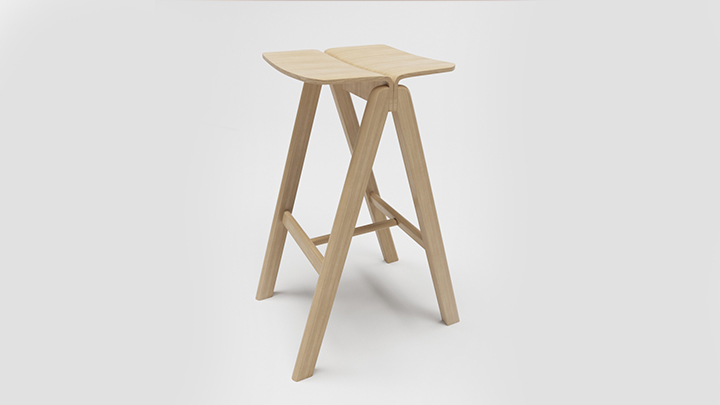 渲染模型_凳子018