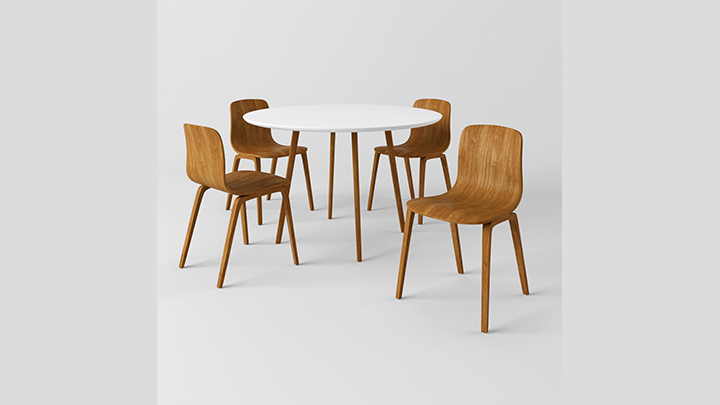 渲染模型_凳子028