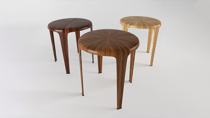 渲染模型_凳子080