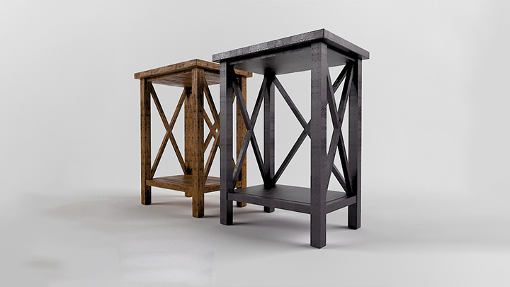 渲染模型_凳子127