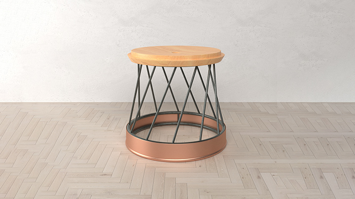 渲染模型_凳子153