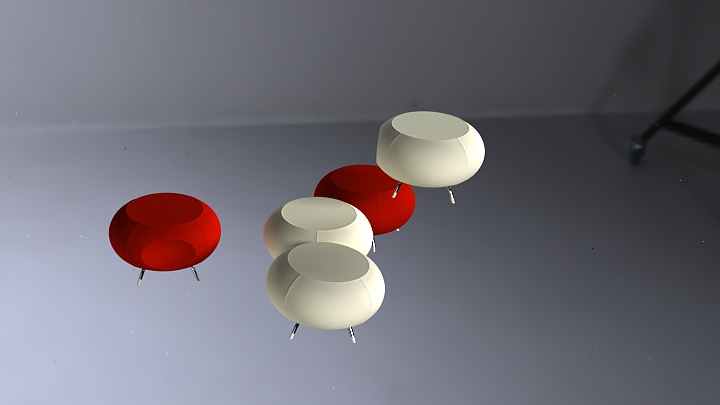 渲染模型_凳子168