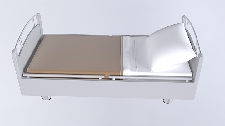 渲染模型_医用床001