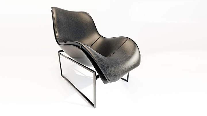 渲染模型_单人椅013