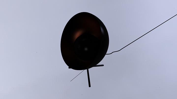 渲染模型_卫星001