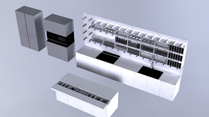 渲染模型_厨房005