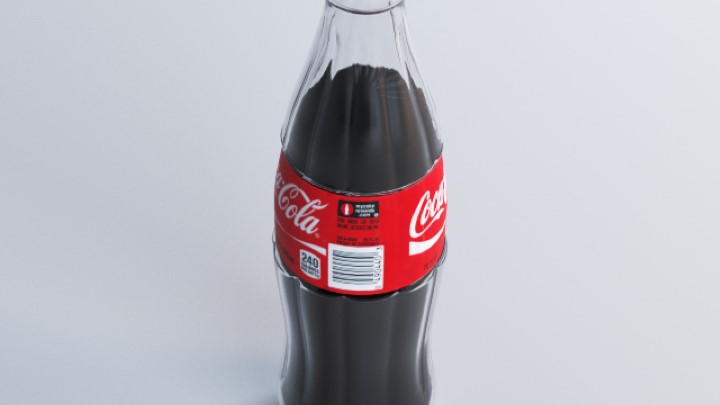 渲染模型_可乐001