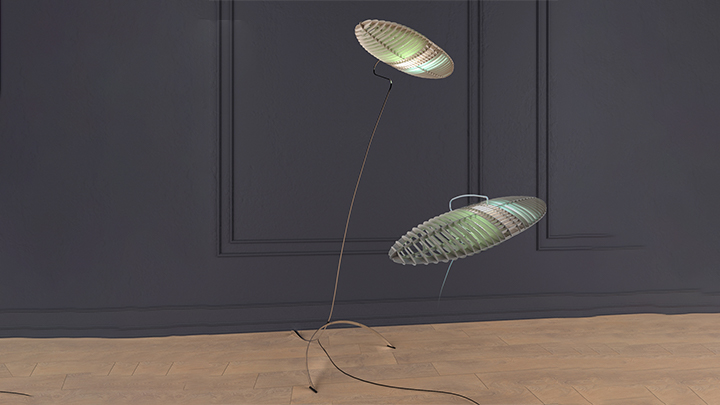 渲染模型_台灯0001