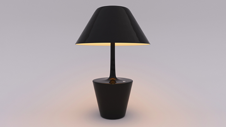 渲染模型_台灯037