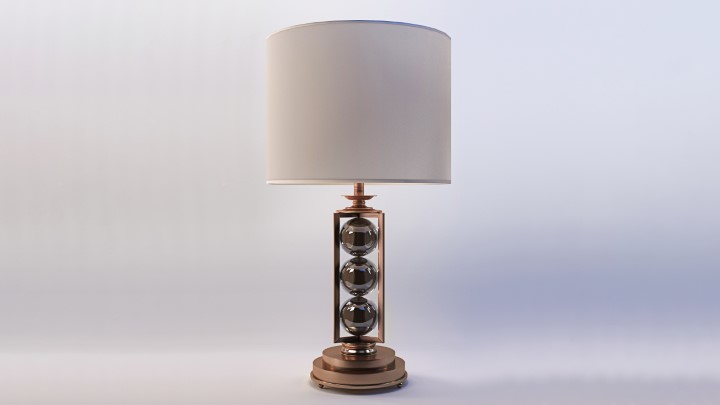 渲染模型_台灯039