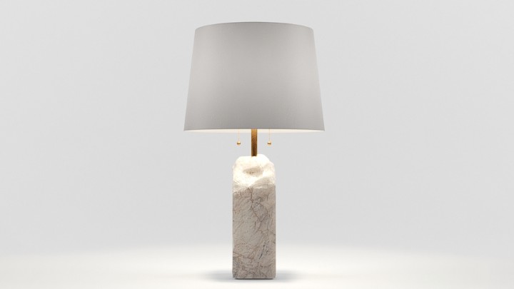 渲染模型_台灯041