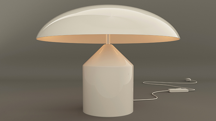 渲染模型_台灯055