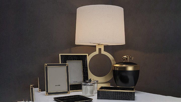 渲染模型_台灯057